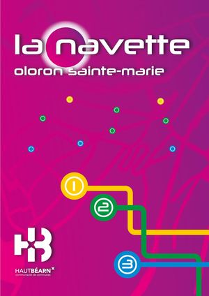 Depliant Navette Oloron Sainte-Marie