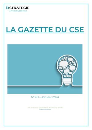 Gazette N° 183 Janvier 2024