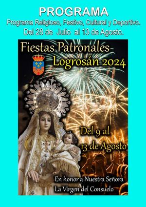 Programa Fiestas Patronales De Logrosán 2024