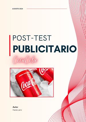 Post Test Cocacola