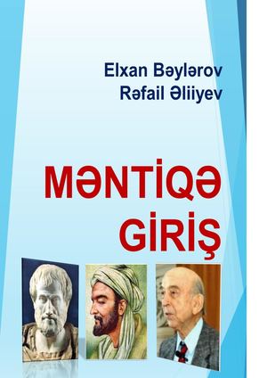 Mənti̇qə Gi̇ri̇ş (Dərs Vəsaiti)
