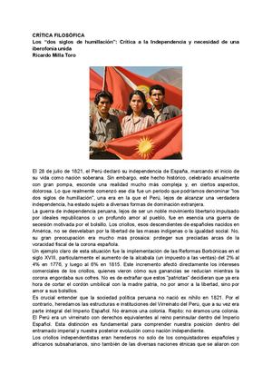 Los dos siglos de humillación PDF