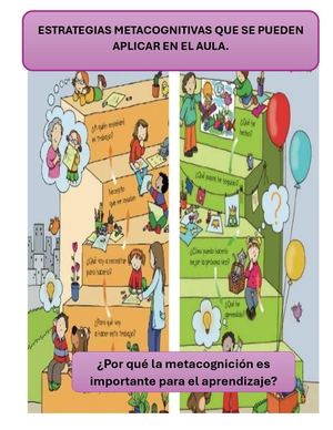 Actividad N° 4 Estrategia De Metacognición En Ele Aula