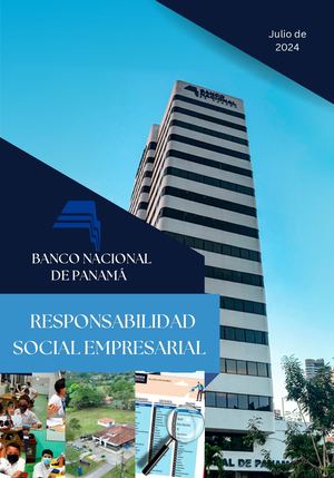 Revista de Responsabilidad Social Empresarial del Banco Nacional de Panamá