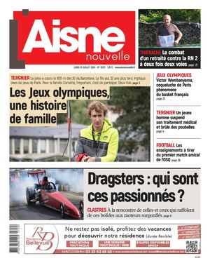 L'Aisne nouvelle - Journal du 29 juillet 2024