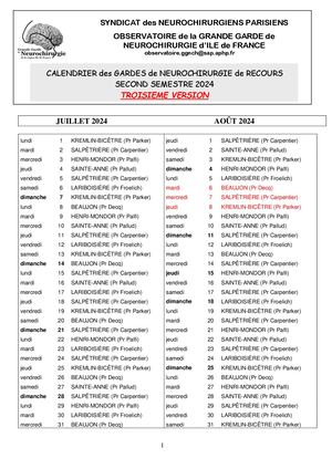 Calendrier_de_grande_garde_de_neurochirurgie_de_recours_pour_le_2ème_semestre_2024