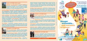 CCAS - Programme de la Semaine Bleue 2024
