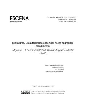 Larrauri Un Autorretrato Escénico