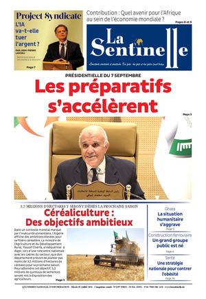 La Sentinelle du 30 juillet 2024