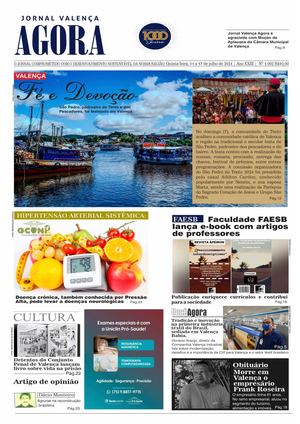 Jornal Valença Agora Edição Nº 1 002