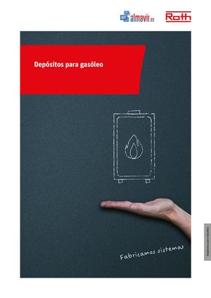 Roth Depósitos De Gasóleo 2024 Almavir