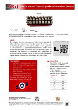 Alphabet Gauche Non Tranchant-(mousse).