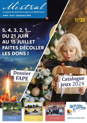 Journal Mistral #33 - Juillet Août Septembre