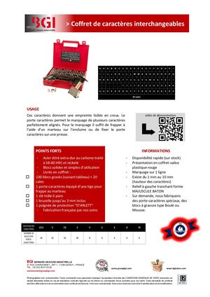 Coffret Interchangeables