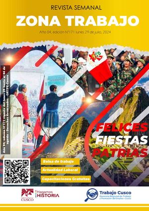 Revista de Empleo "Zona Trabajo Cusco" - Edición N°171
