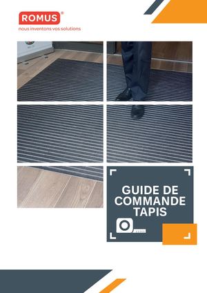 Guide de commande Tapis Romus