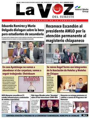 La Voz del Sureste 31 07 2024