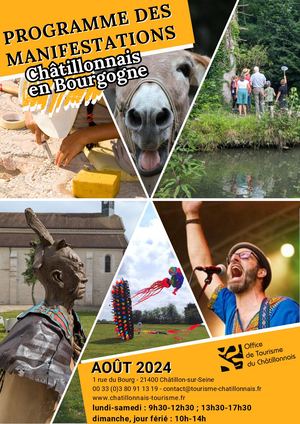 Programme Manifestations Août 2024