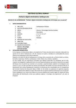 5 Proyecto Etnobotanico