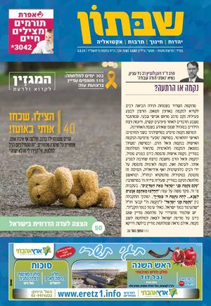 1182 שבתון מטות מסעי