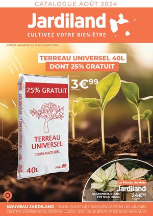 CATALOGUE JARDILAND AOÛT 2024
