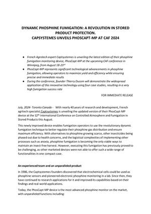 Press Release Phos Capt Mp