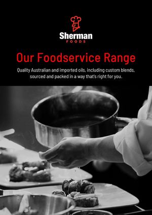 Sherman Foods Foodservice Brochure (July 2024)