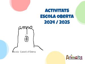 Escola Oberta 24 25 Castell D'òdena