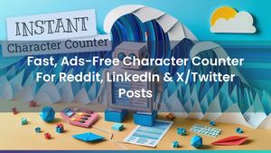Learn More About This Fast, Ads-Free Character Counter For Reddit, LinkedIn & X/Twitter Posts