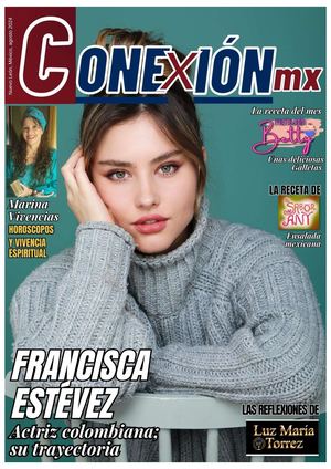Francisca Estévez Revista Conexion Mx Agosto 24