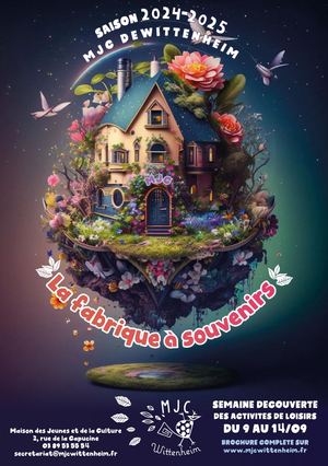 MJC DE WITTENHEIM brochure de saison 2024/2025