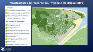 Localisation bornes électriques