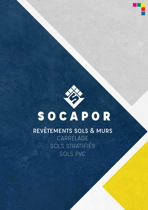 Catalogue SOCAPOR - Revêtement de murs et sols