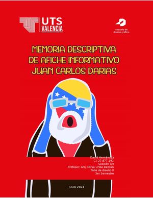David Hernandez - Memoria Descriptiva Juan Carlos Darias