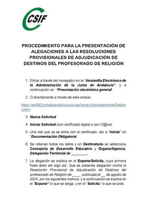 Para Web Procedimiento Presentacion Alegaciones