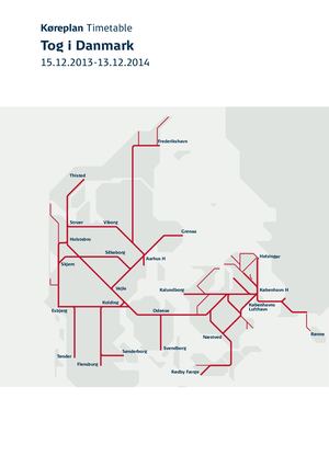 Tog i Danmark - Køreplan | K14 fra 15 December 2013 til 13 December 2014 | DSB
