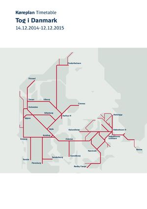 Tog i Danmark - Køreplan | K15 fra 14 December 2014 til 12 December 2015 | DSB
