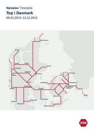 Tog i Danmark - Køreplan | K15 fra 9 Februar 2014 til 12 December 2015 | DSB