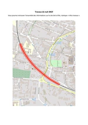 Avis Riverains travaux Sncf du 9 Sept Au 13 Décembre