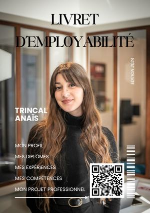 Livret d'employabilité - TRINCAL Anaïs
