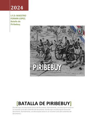 Batalla De Piribebuy