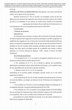 Teg- Sanción - '117 A 22'