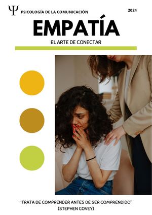 Revista De Empatía
