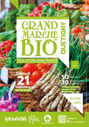 Depliant Grand Marche Bio 2024