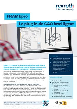Flyer - Plug-in de CAO FRAMEproBosch Rexroth