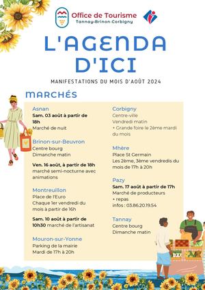 Agenda D'ici Août 2024