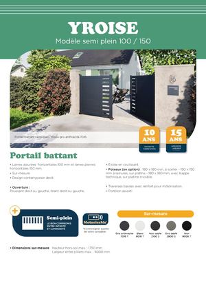 Fiche produit Yroise battant