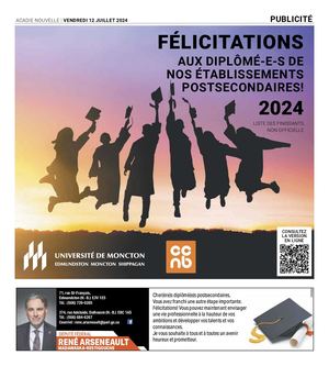 Diplomes Poste secondaire 2024