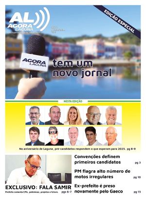 AGORA LAGUNA – EDIÇÃO ESPECIAL – 29.07.2024
