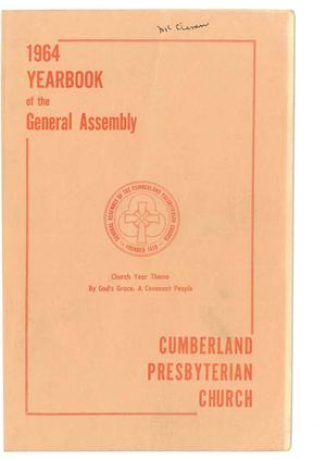 1964 Yearbook of the Cumberland Presbyterian Church